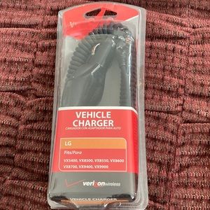 Verizon vehicle cigarette charger for cell phones. Never used.